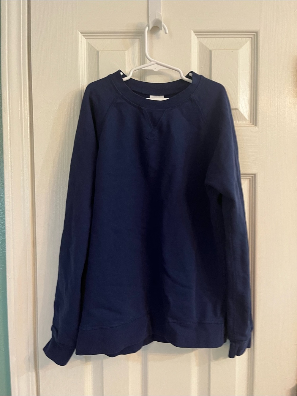 Hanna Andersson Kids Navy Crewneck Sweatshirt Size 12 Kids Unisex Boy Girl